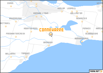 map of Connewarre
