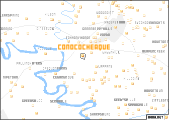 map of Conococheaque
