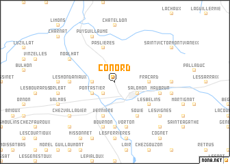 map of Conord