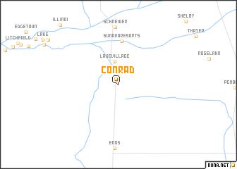 map of Conrad