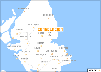 map of Consolacion