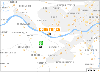 map of Constance