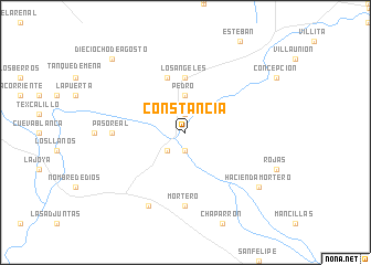 map of Constancia