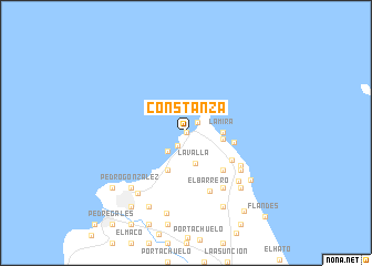 map of Constanza