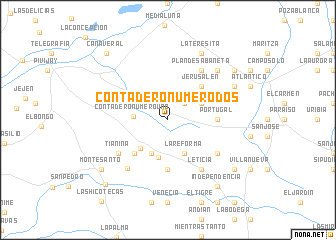 map of Contadero Número Dos