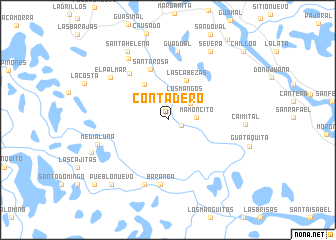 map of Contadero