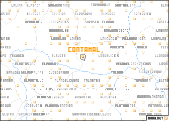 map of Contamal