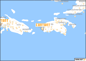 map of Contant