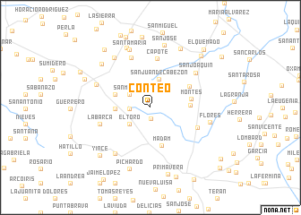 map of Conteo