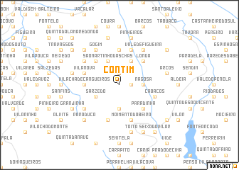 map of Contim