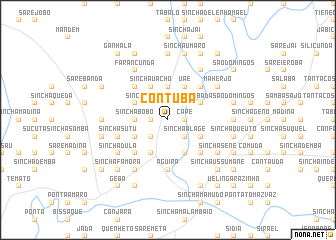 map of Contuba