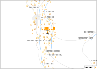 map of Conuca