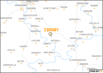 map of Conway