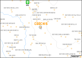 map of Coochis