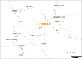 map of Cooleyville