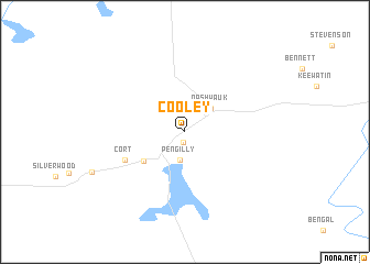map of Cooley