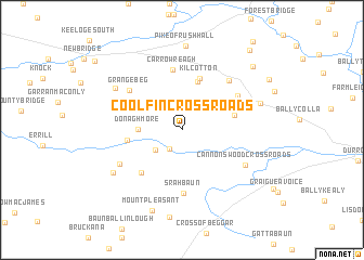 map of Coolfin Cross Roads