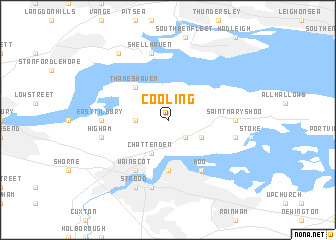 map of Cooling