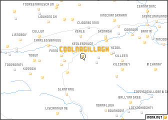 map of Coolnagillagh