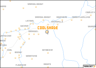 map of Cool Shade