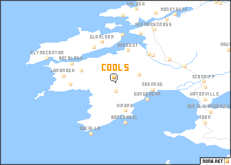 map of Cools