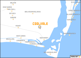 map of Coolvale