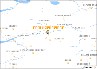 map of Coolvard Bridge