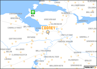 map of Cooney