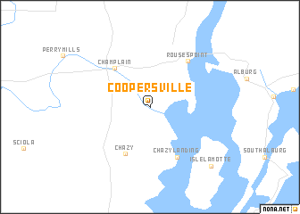 map of Coopersville