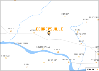 map of Coopersville