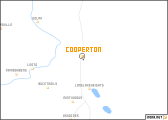 map of Cooperton