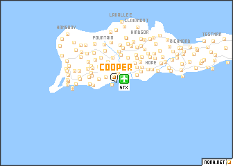 map of Cooper