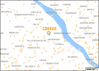 map of Cooper