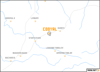 map of Cooyal