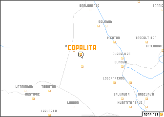 map of Copalita