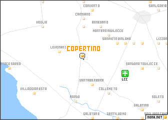 map of Copertino