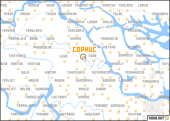 map of Cổ Phục