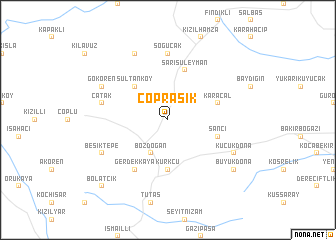map of Çopraşık