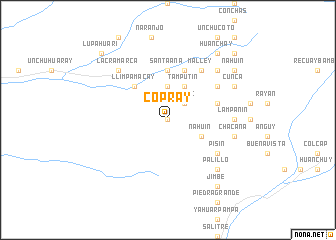 map of Copray