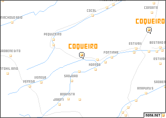 map of Coqueíro