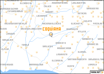 map of Coquiama