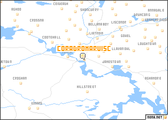 map of Cora Droma Rúisc