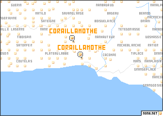 map of Corail Lamothe