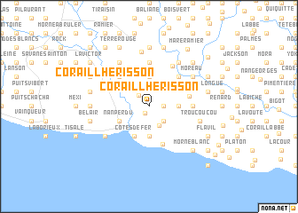 map of Corail Lhérisson