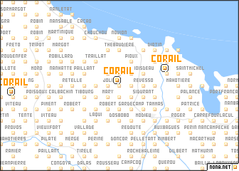 map of Corail