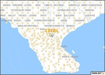 map of Corail