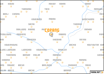 map of Co Rang