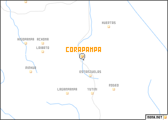 map of Corapampa