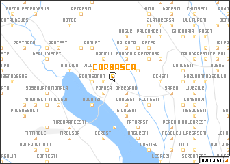 map of Corbasca