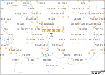 map of Corcoianu